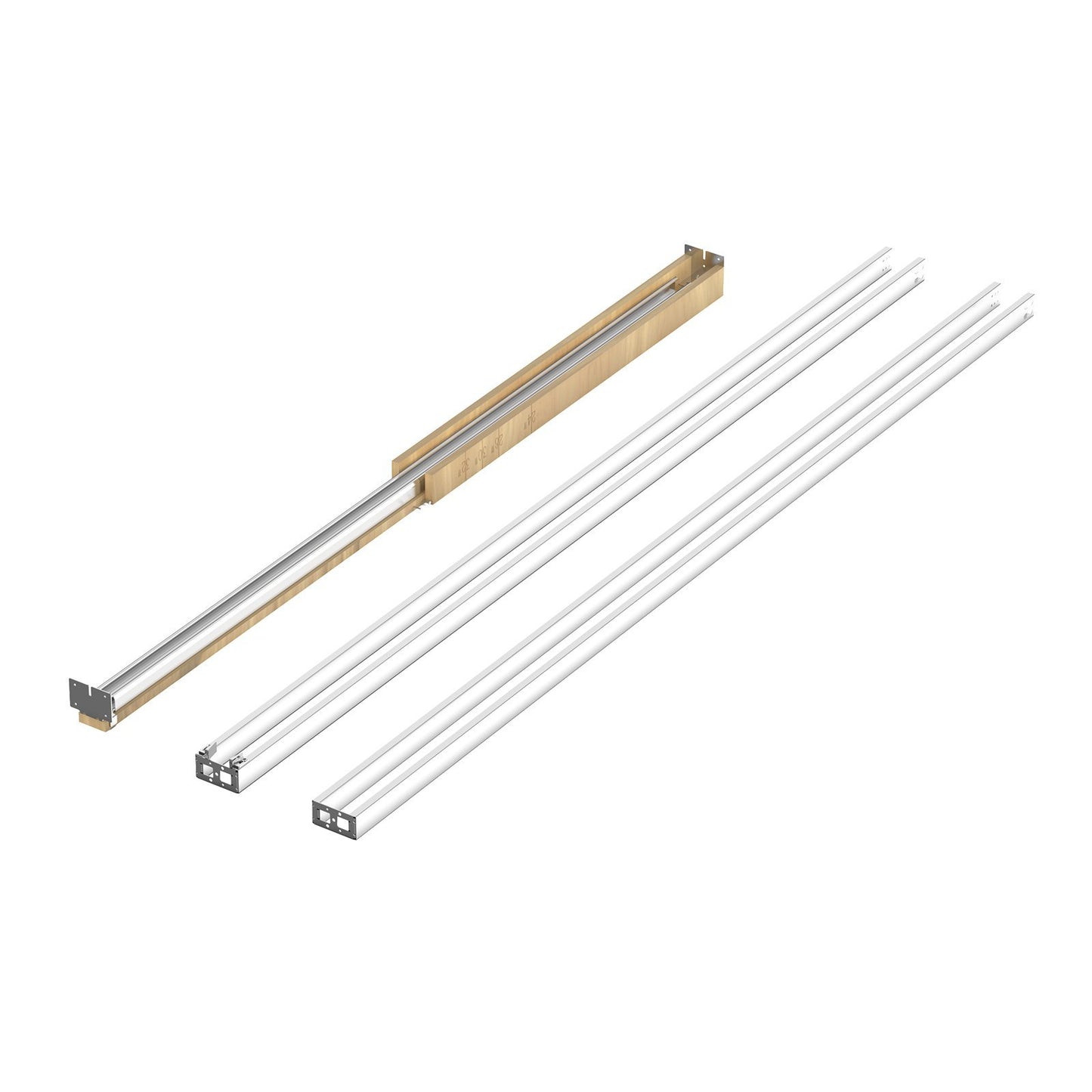 Pocket Door Frame Kit Pocket Door Kit For 24-36 In Wide 80 In High Door Steel