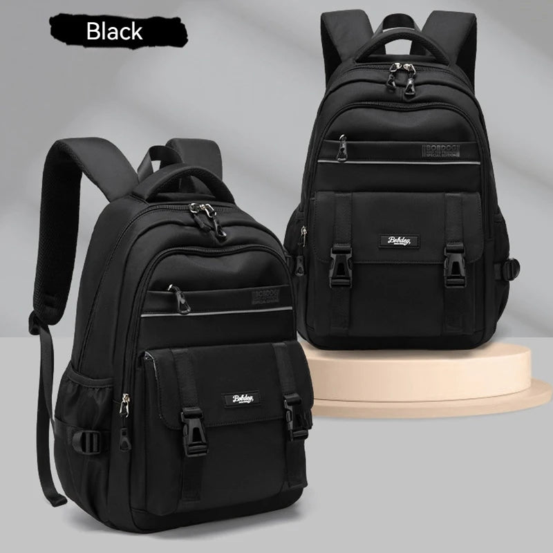 Large Capacity Backpack 2024 New College Style Female Leisure Backpack Fashion Travel Junior High School Students