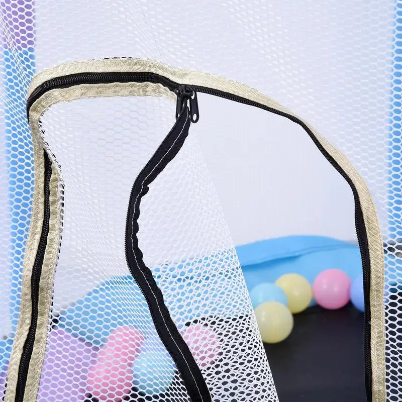 Kids Trampoline Rebounder Trampoline with Enclosure and Swing Home Trampoline with with Basketball Hoop and Sandbag for Indoor