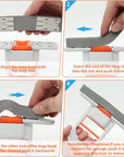 Self-Squeezing Mini Mop – Foldable Sponge Mop with One-Hand Squeeze Handle