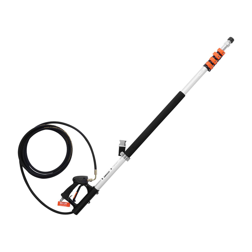 Pressure Washer Telescoping Wand 21 Ft Brush Head Included Telescopic Spray Wand
