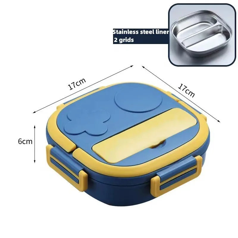 Outing Tableware 304 Portable Stainless Steel Lunch Box Baby Child Student Outdoor Camping Picnic Food Container Bento Box