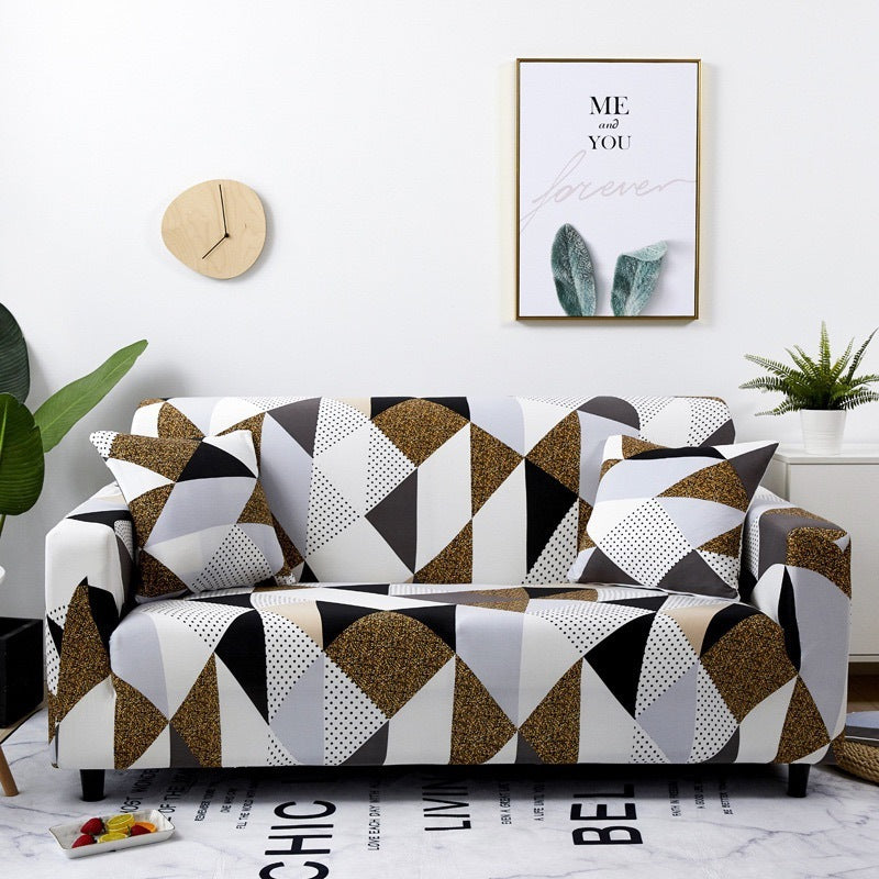 Nordic Stretch All Surrounded Fabric Sofa Cover Living Room Sample Room Sofa Slipcover Sofa Towel