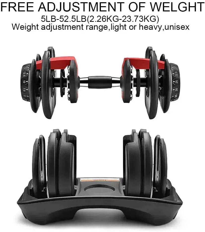 Weight Lifting Home Gym Equipment Fitness Selectable 1090 Dumbbell Buy Online 24Kg Dumbbell Adjustable Dumbbells for Sale