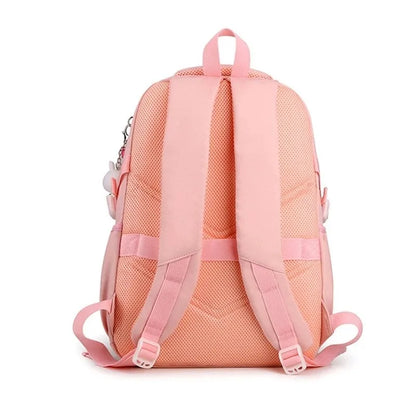 School Backpack for Girls Primary School Student Bag 8-14 Years Children Pink Bookbag Kids Satchels Teenagers Knapsack Mochila