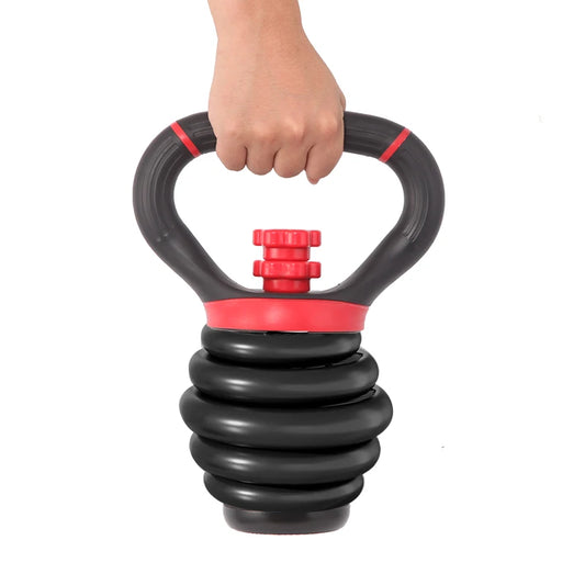 Adjustable Dumbbell 10Kg 20Kg 30Kg 40Kg Home Gym Fitness with Barbell and Free Weights Dumbbell Kettlebell Handle