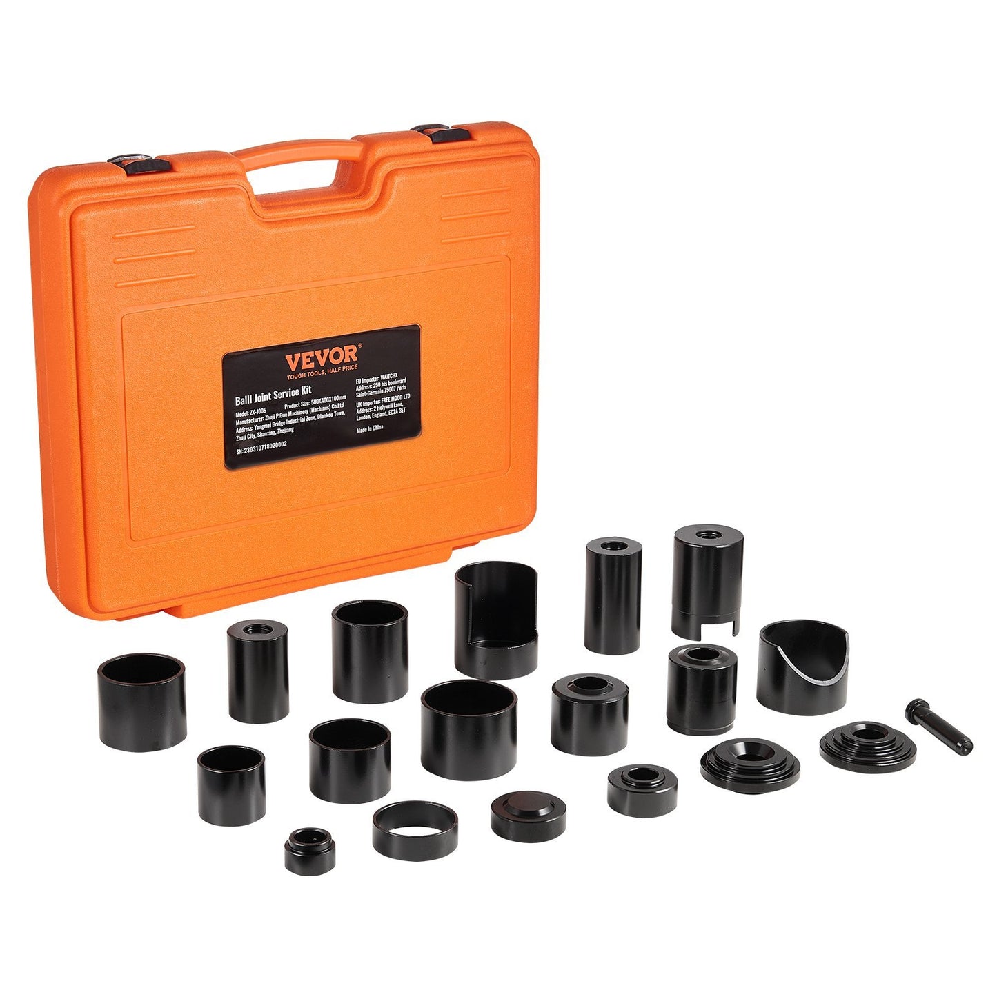 Ball Joint Press Kit C-press Ball Joint Tools 21 Pcs Automotive Repair Kit