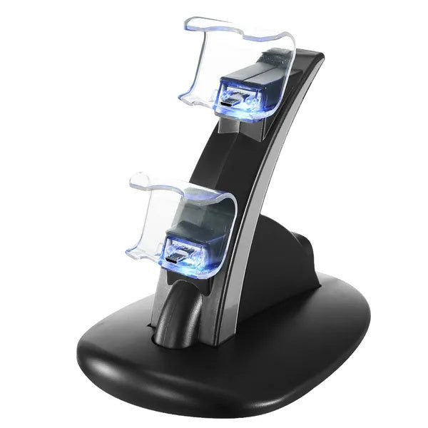 Charging Dock Station Dual Micro USB Charger Stand For PS4 Pro PS4