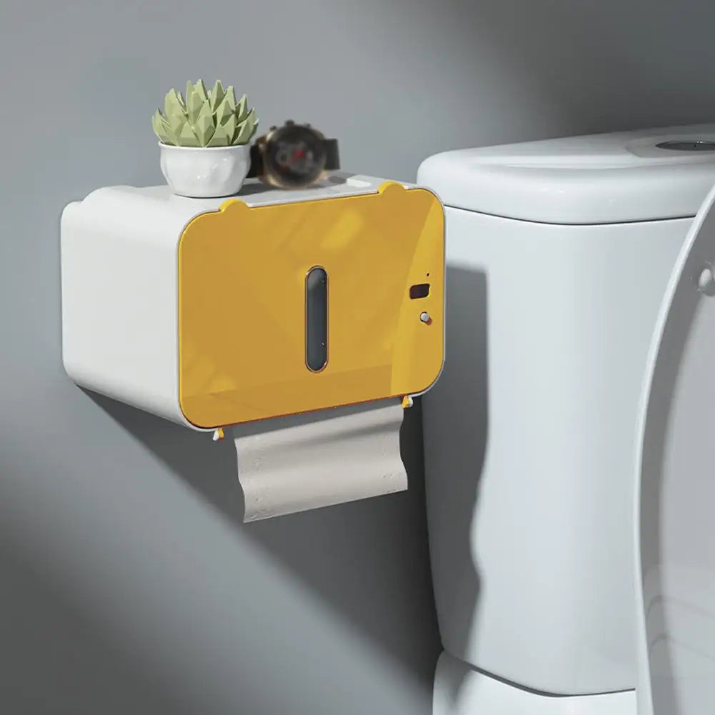 2025 Upgraded Smart Touchless Toilet Paper Dispenser - Electronic Sensor Paper Towel Dispenser, Wall-Mounted