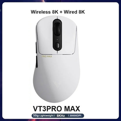 Rapoo VT1PRO/VT1PRO MA/VT3PRO/VT3PRO Max Wireless Gaming Mouse 8KHz Polling Rate 26000/30000 DPI 59g Lightweight Optical Sensor