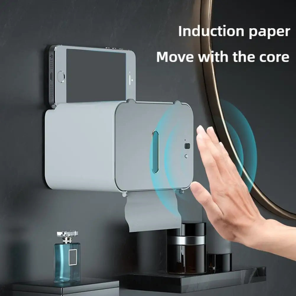 2025 Upgraded Smart Touchless Toilet Paper Dispenser - Electronic Sensor Paper Towel Dispenser, Wall-Mounted