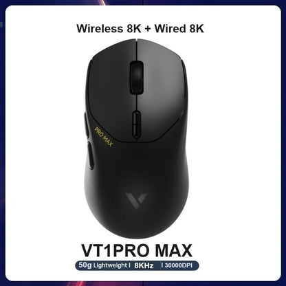 Rapoo VT1PRO/VT1PRO MA/VT3PRO/VT3PRO Max Wireless Gaming Mouse 8KHz Polling Rate 26000/30000 DPI 59g Lightweight Optical Sensor