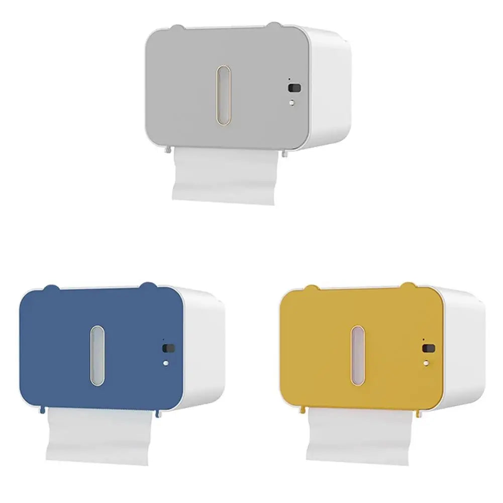 2025 Upgraded Smart Touchless Toilet Paper Dispenser - Electronic Sensor Paper Towel Dispenser, Wall-Mounted