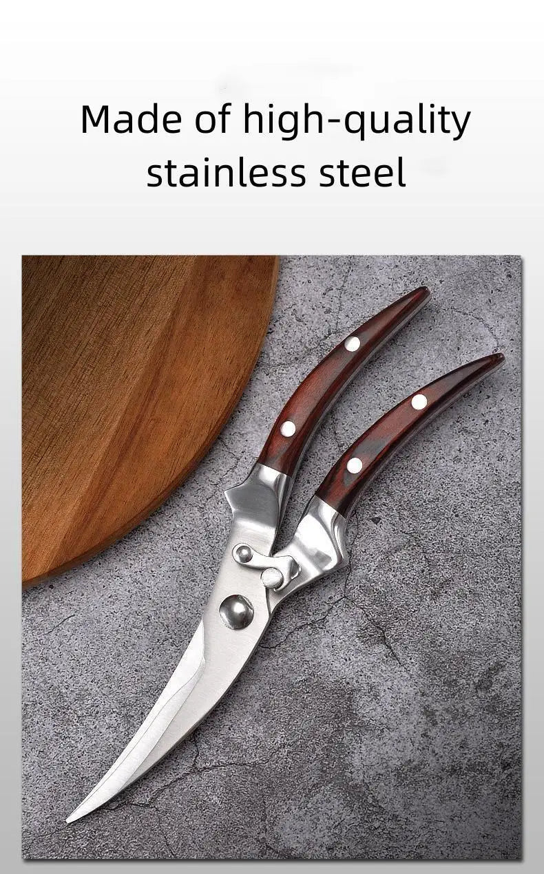 Multifunctional Kitchen Scissors Stainless Steel Cutting Knife For Fish Chicken Bone Cooking Chef Device Gadget Tool Accessories