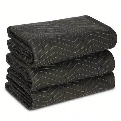 Moving Blankets 72"x80"(65lb/dz) 12Pack Furniture Shipping Packing Blankets Pads