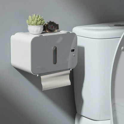 2025 Upgraded Smart Touchless Toilet Paper Dispenser - Electronic Sensor Paper Towel Dispenser, Wall-Mounted