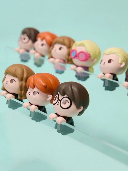New Miniso Mini Bean Harry Potter Flight Series Blind Bag Lying Posture Computer Pendant Cute Gift