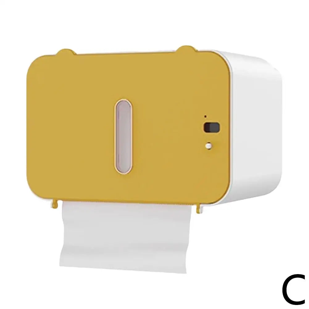 2025 Upgraded Smart Touchless Toilet Paper Dispenser - Electronic Sensor Paper Towel Dispenser, Wall-Mounted