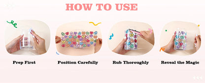 Miniso Tom and Jerry Easy peel waterproof DIY Decals 3D transfers uvdtf crystal stickers 16oz uv dtf tumbler cup wraps sticker