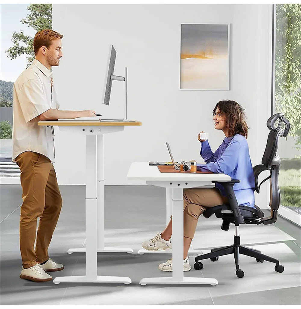 Height Adjustable Desk Dual Motor Standing Computer Desk Intelligent Electric Lifting Table Standing Desk Sit Desk Home Office