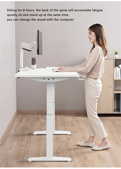 Height Adjustable Desk Dual Motor Standing Computer Desk Intelligent Electric Lifting Table Standing Desk Sit Desk Home Office