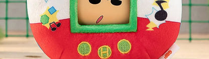 new Miniso Authentic Crayon Shin Chan Cute Face Flip Plush Blind Box Ornament Cute Anime Doll Decor Pendant Toys Birthday Gift