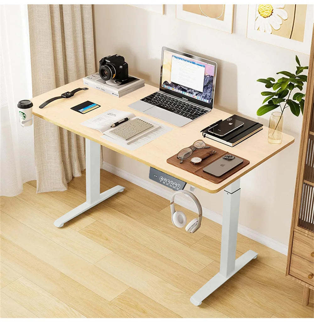 Height Adjustable Desk Dual Motor Standing Computer Desk Intelligent Electric Lifting Table Standing Desk Sit Desk Home Office