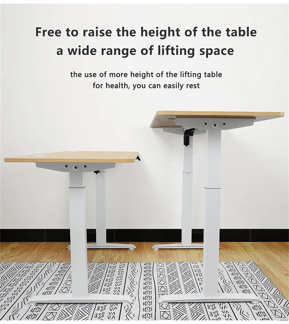 Height Adjustable Desk Dual Motor Standing Computer Desk Intelligent Electric Lifting Table Standing Desk Sit Desk Home Office