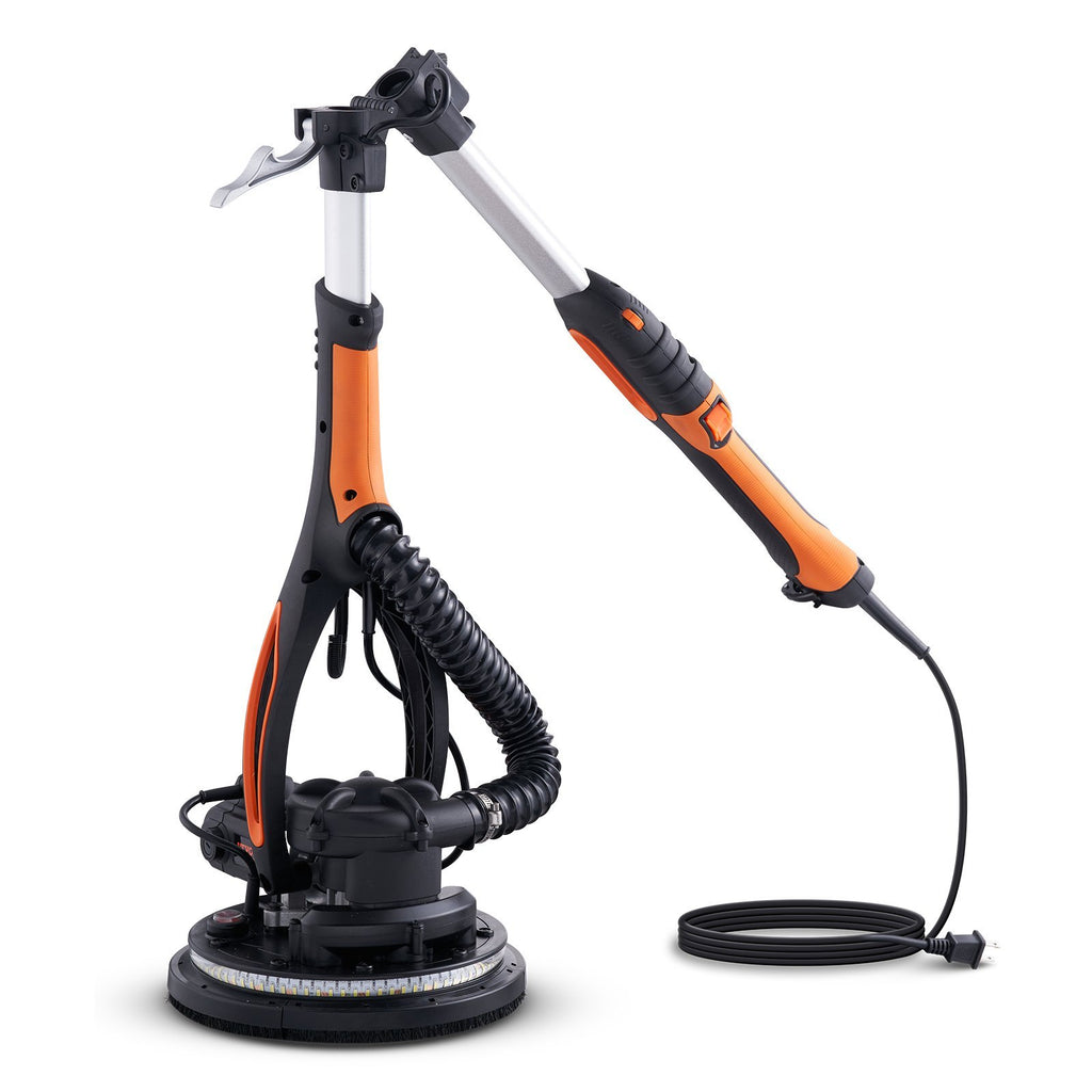 VEVOR Drywall Sander 900W Brush Motor 800-1800RPM Variable Speed & Self-Suction
