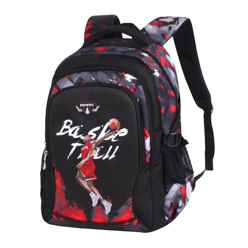 Printing Football Schoolbag Child Anime Backpack Travel Bag Soccers School Bags for Boys Teenage Mochila Escolar Infantil Menino