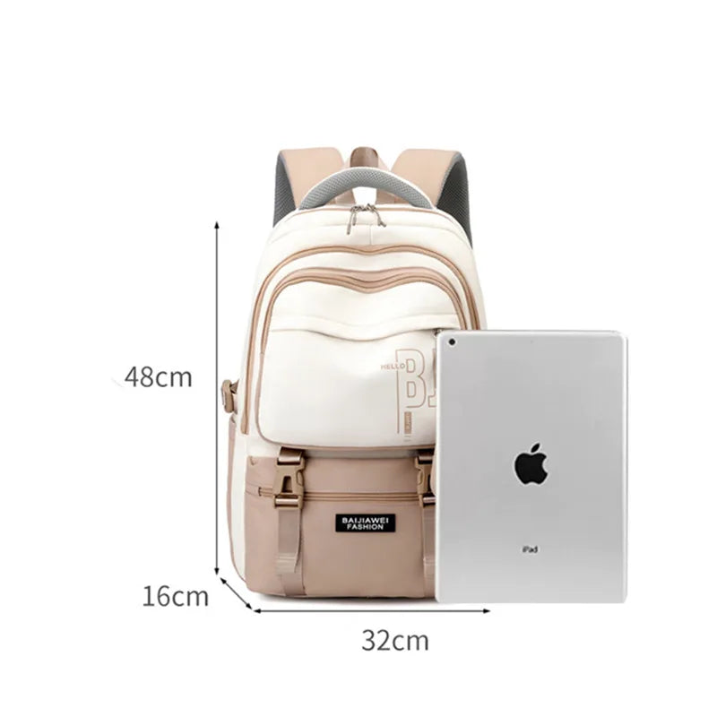 Girls Waterproof School Bags with Purse for Teenage Girls Children Backpack Schoolbag Printing Kids School Backpacks