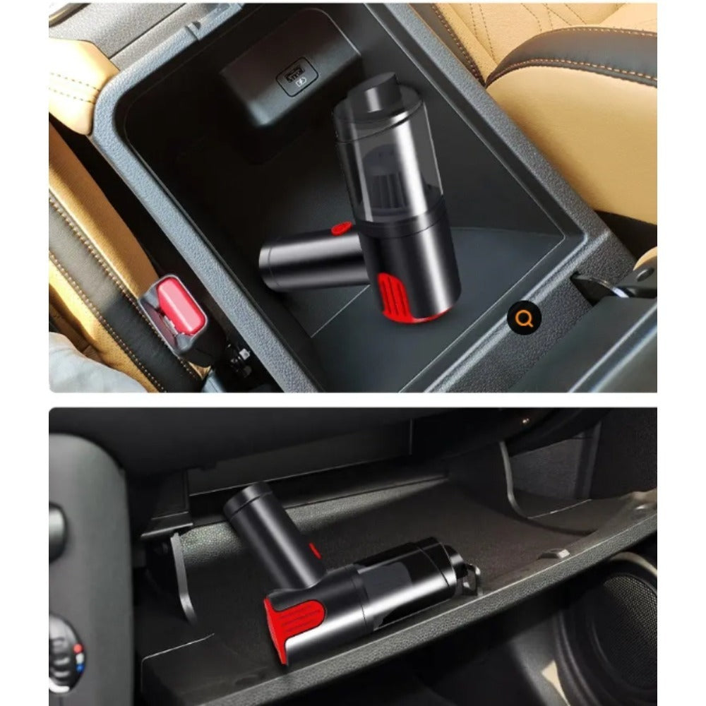 Wireless-red Car Vacuum Cleaner Wireless Usb Charging Car Vacuum Cleaner Home Handheld Mini Desktop Vacuum Cleaner Portable