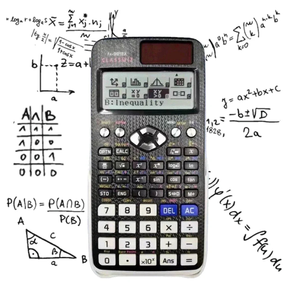 Scientific Calculator with 696 Functions Advanced Scientific Calculator Portable Student Calculator for Math Teaching