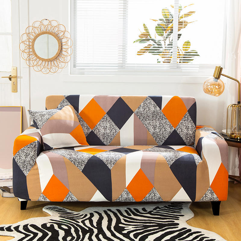 Nordic Stretch All Surrounded Fabric Sofa Cover Living Room Sample Room Sofa Slipcover Sofa Towel