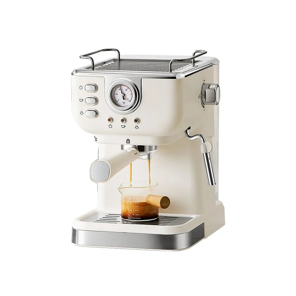 Professional 20-Bar Espresso Coffee Machine with Milk Frother for Espresso, Latte and Cappuccino