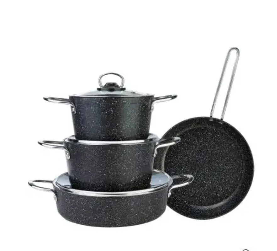 Cookplus Biogranit 7 Piece Cookware Set--Pot Kitchen Pan Granite Useful Non-Stick Home House Gift