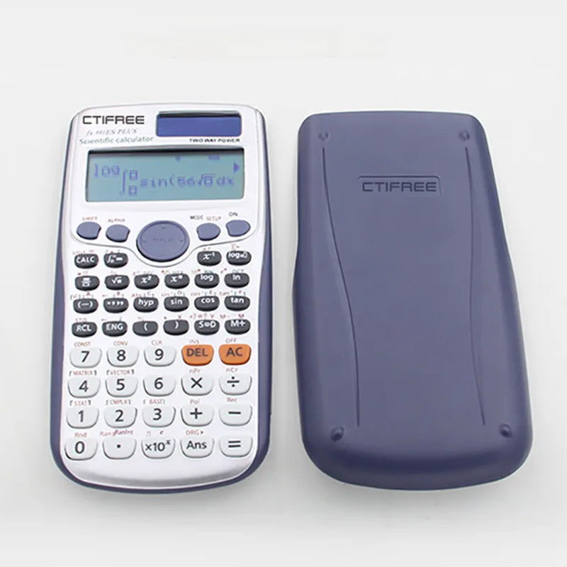 Calculator for 991ES-PLUS Original Scientific Calculator 417 Functions for High School University Students Office Coin Battery