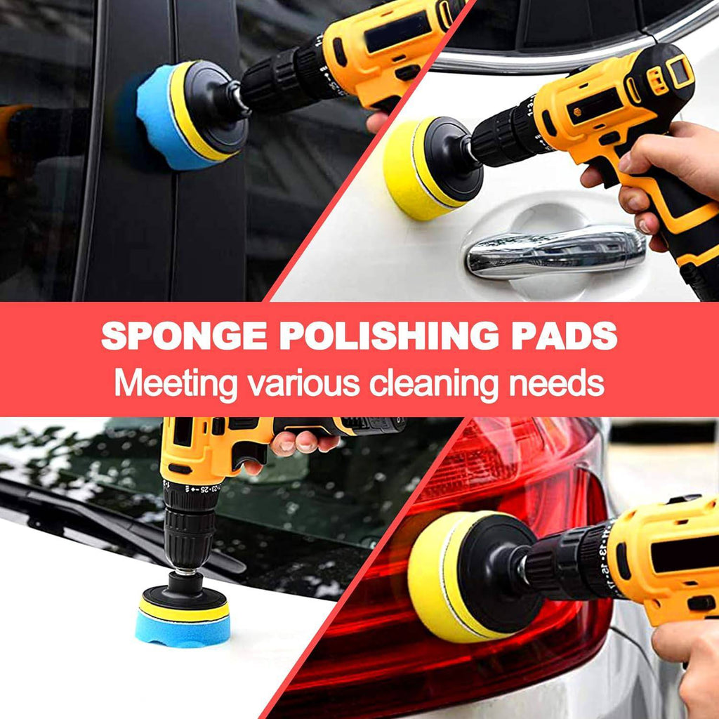 Clean 45-Piece Drill Brush Set Drill Not Include