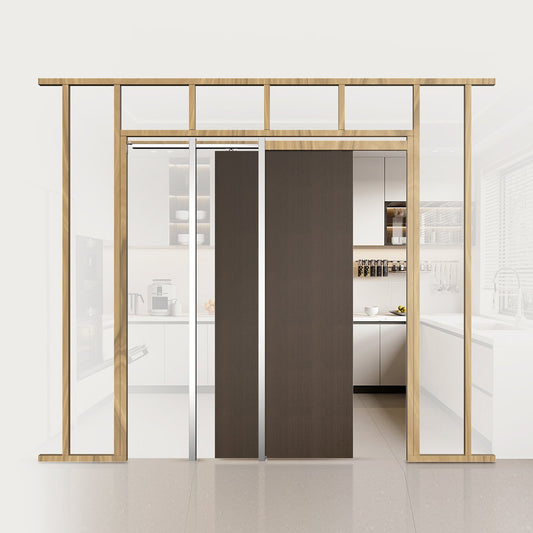 Pocket Door Frame Kit Pocket Door Kit For 24-36 In Wide 80 In High Door Steel