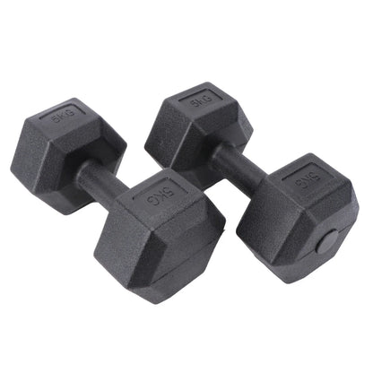 Dumbbell Hand Weight Adjustable Dumbells Rubberized Dumbbells Exercise Fitness Man