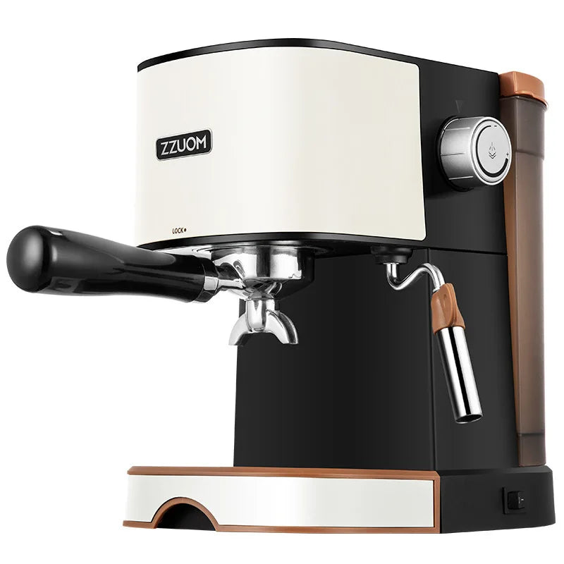 Espresso Coffee Maker Portable Small Italian-Style Coffee Machine Automatic Pump Pressure Steam Milk Coffee Maker 20Bar