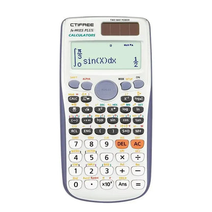 Calculator for 991ES-PLUS Original Scientific Calculator 417 Functions for High School University Students Office Coin Battery