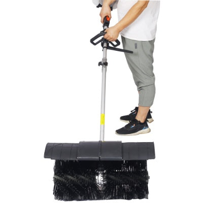 Snow Sweeper GASOLINE POWERED BROOM SWEEPER,52CC 2 STROKE ,BROOM BRUSH 21x10 EPA