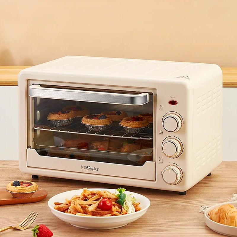 Electric Oven Household Small 22 Liters Multi-Function Large Capacity Baking Oven Automatic Mini Small Oven