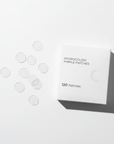 Invisible pimple patches product shot on white background